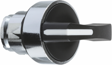 Harmony XB4 Selector Switch Head, 22mm, 3 Positions, Spring Return, Metal