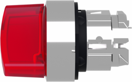 Harmony XB4 Metal Selector Switch Head, 22mm, Red Handle, IP69K