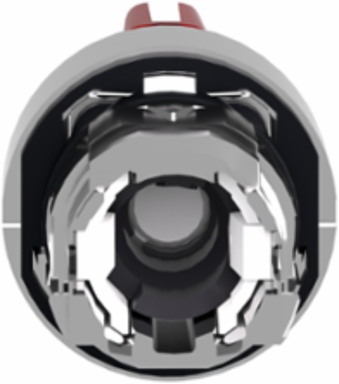 Harmony XB4 Illuminated Selector Switch Head, 22mm, Red Handle, IP69K