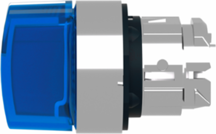 Harmony XB4 22mm Blue Illuminated Selector Switch Head, IP69K, 3 Positions