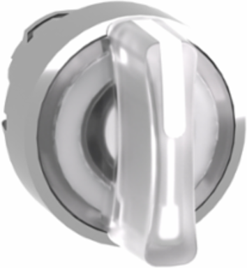 Harmony XB4 Illuminated Selector Switch Head, 22mm, 3 Positions, IP69K