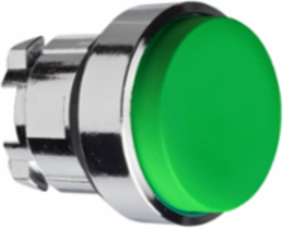 Harmony XB4 Projecting Green Metal Push Button Head, 22mm Spring Return