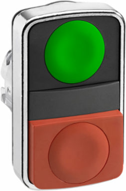 Harmony XB4 Double Head Push Button 22mm Green & Red, IP66