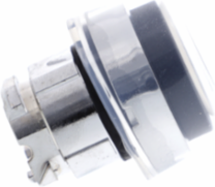 Harmony XB4 22mm Metal Spring Return Push Button Head, IP69K, Black