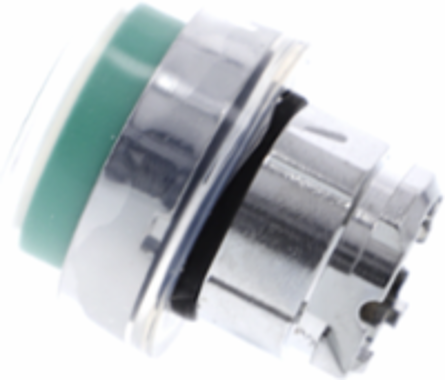Harmony XB4 Green 22mm Metal Push Button Head, Spring Return, IP69K