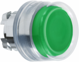 Harmony XB4 Green 22mm Metal Push Button Head, Spring Return, IP69K