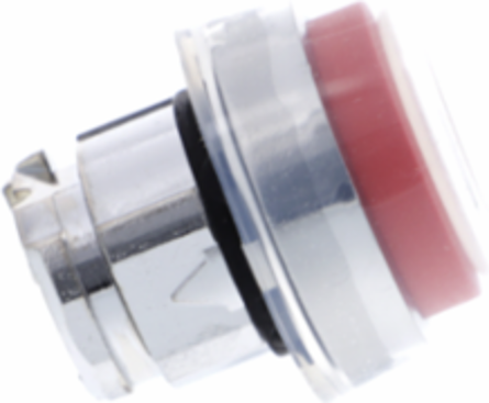 Harmony XB4 22mm Metal Push Button Head, Red, Spring Return, IP69K