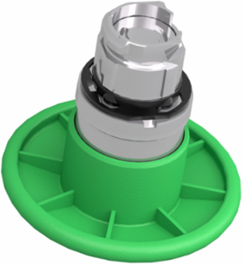 Harmony XB4 60mm Green Mushroom Pushbutton Head, Spring Return, IP66