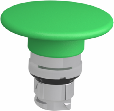 Harmony XB4 60mm Green Mushroom Pushbutton Head, Spring Return, IP66