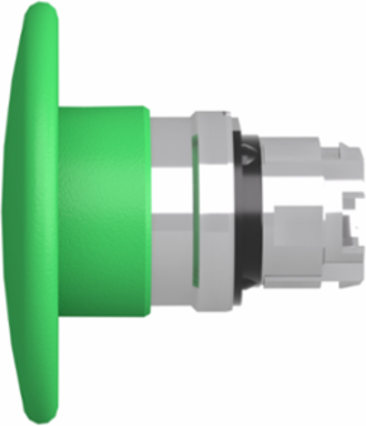 Harmony XB4 60mm Green Mushroom Pushbutton Head, Spring Return, IP66