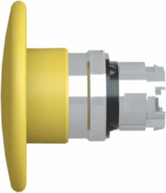 Harmony XB4 Yellow Mushroom Push Button Head 60mm, Spring Return, IP66