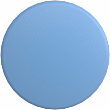Harmony XB4 Metal Mushroom Push Button Head 60mm Blue Ø22, IP66