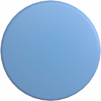 Harmony XB4 Metal Mushroom Push Button Head 60mm Blue 22, IP66