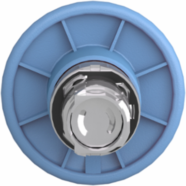 Harmony XB4 Metal Mushroom Push Button Head 60mm Blue Ø22, IP66