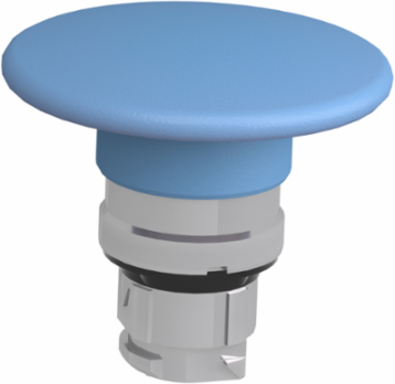 Harmony XB4 Metal Mushroom Push Button Head 60mm Blue 22, IP66