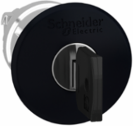 Harmony XB4 40 mm Black Mushroom Push Button Head, IP66, Key Release