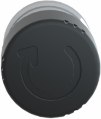 Harmony XB4 30mm Mushroom Push Button Head, Metal, IP66, Latching