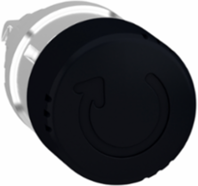 Harmony XB4 30mm Mushroom Push Button Head, Metal, IP66, Latching