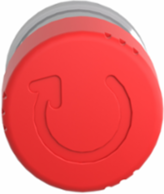 Harmony XB4 Emergency Stop Button Head, 30mm Mushroom, IP66, Trigger Latching