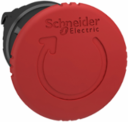 Harmony XB4 Emergency Stop Head, 40mm Red Mushroom, IP66, 22mm Cutout