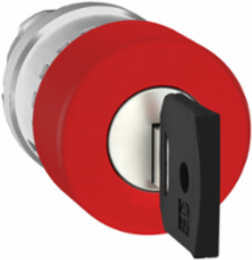 Harmony XB4 30mm Emergency Stop Head, Metal Bezel, Key Release