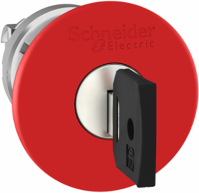 Harmony XB4 Emergency Stop Button Head 40mm, Key Release, IP66