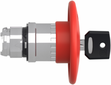 Harmony XB4 Emergency Stop Head, 60mm Red Mushroom, IP66