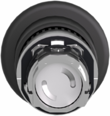 Harmony XB4 40mm Mushroom Push Button Head, Metal, Latching, IP66