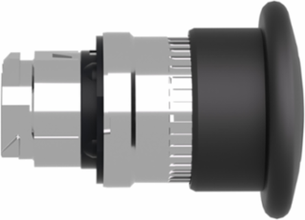 Harmony XB4 40mm Mushroom Push Button Head, Metal, Latching, IP66
