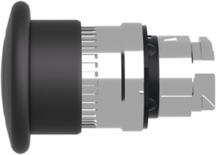 Harmony XB4 40mm Mushroom Push Button Head, Metal, Latching, IP66