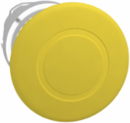 Harmony XB4 40mm Yellow Metal Mushroom Push Button Head, IP66