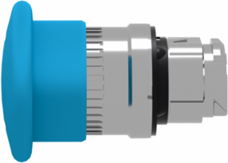 Harmony XB4 Blue Mushroom Push Button 40mm Latching IP66