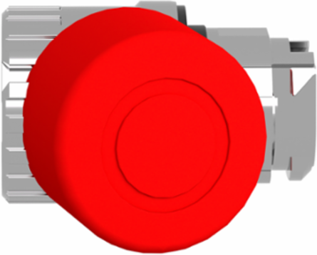 Harmony XB4 Emergency Stop Head, 30mm Push-Pull, IP66, Metal Bezel