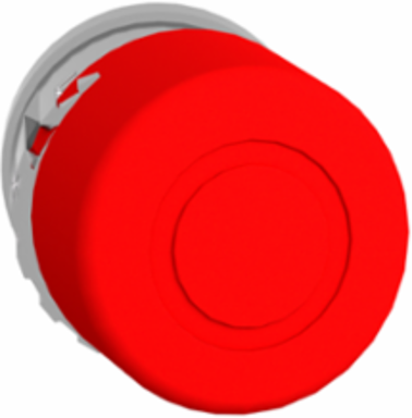 Harmony XB4 Emergency Stop Head, 30mm Push-Pull, IP66, Metal Bezel