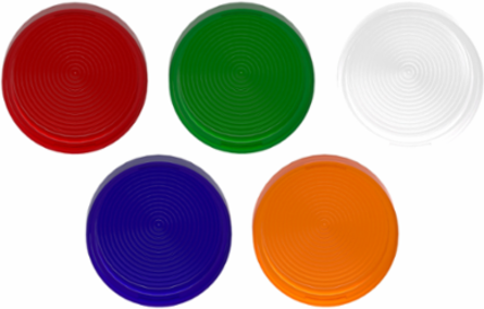 Harmony XB4 Pilot Light Head, 22mm, 5 Color Options, IP66 Rated