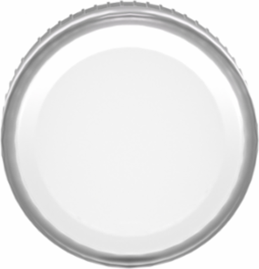 Harmony XB4 Pilot Light Head, 22mm, Metal, White, IP66, BA9s Base