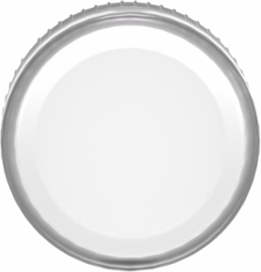 Harmony XB4 Pilot Light Head, 22mm, Metal, White, IP66, BA9s Base
