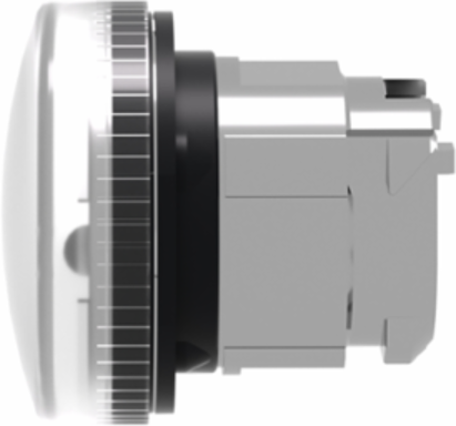 Harmony XB4 Pilot Light Head, 22mm, Metal, White, IP66, BA9s Base