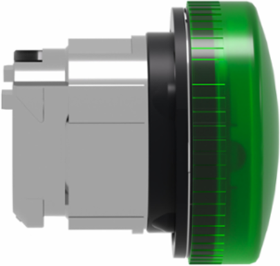 Harmony XB4 Green Pilot Light Head, 22mm - IP66, BA9s Base