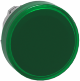 Harmony XB4 Green Pilot Light Head, 22mm, IP66, Metal Bezel