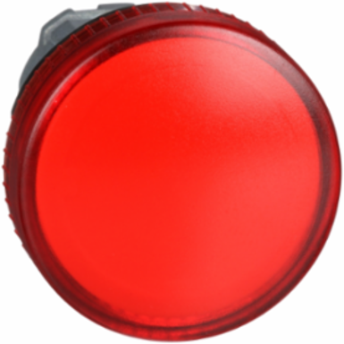 Harmony XB4 Red Pilot Light Head, 22mm, Plain Lens, IP66, BA9s Base