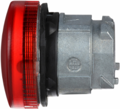 Harmony XB4 Red Pilot Light Head, 22mm, Plain Lens, IP66, BA9s Base