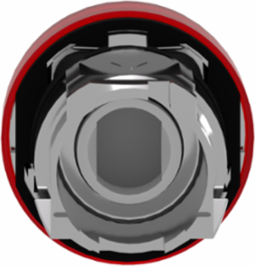 Harmony XB4 Red LED Pilot Light Head, 22mm, IP66, Metal Bezel