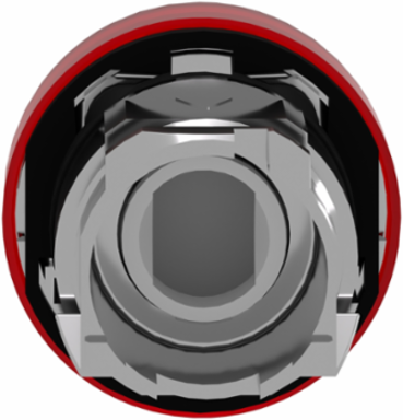 Harmony XB4 Red LED Pilot Light Head, 22mm, IP66, Metal Bezel