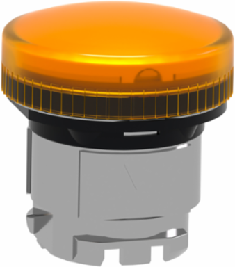 Harmony XB4 Pilot Light Head, 22mm, Orange, IP66, BA9s Base