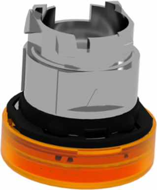 Harmony XB4 Pilot Light Head, 22mm Metal, Orange, IP66, Universal LED