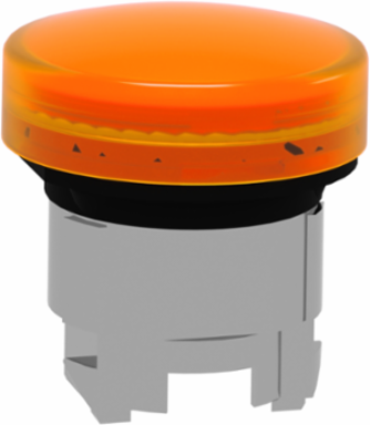 Harmony XB4 Pilot Light Head, 22mm Metal, Orange, IP66, Universal LED