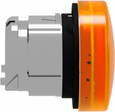 Harmony XB4 Pilot Light Head, 22mm Metal, Orange, IP66, Universal LED