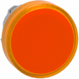 Harmony XB4 Pilot Light Head, 22mm Metal, Orange, IP66, Universal LED
