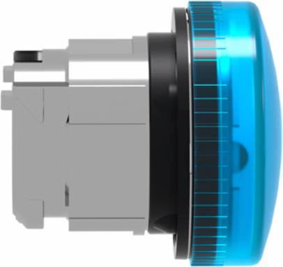 Harmony XB4 Blue Pilot Light Head, 22mm, Metal, IP66, BA9s Base
